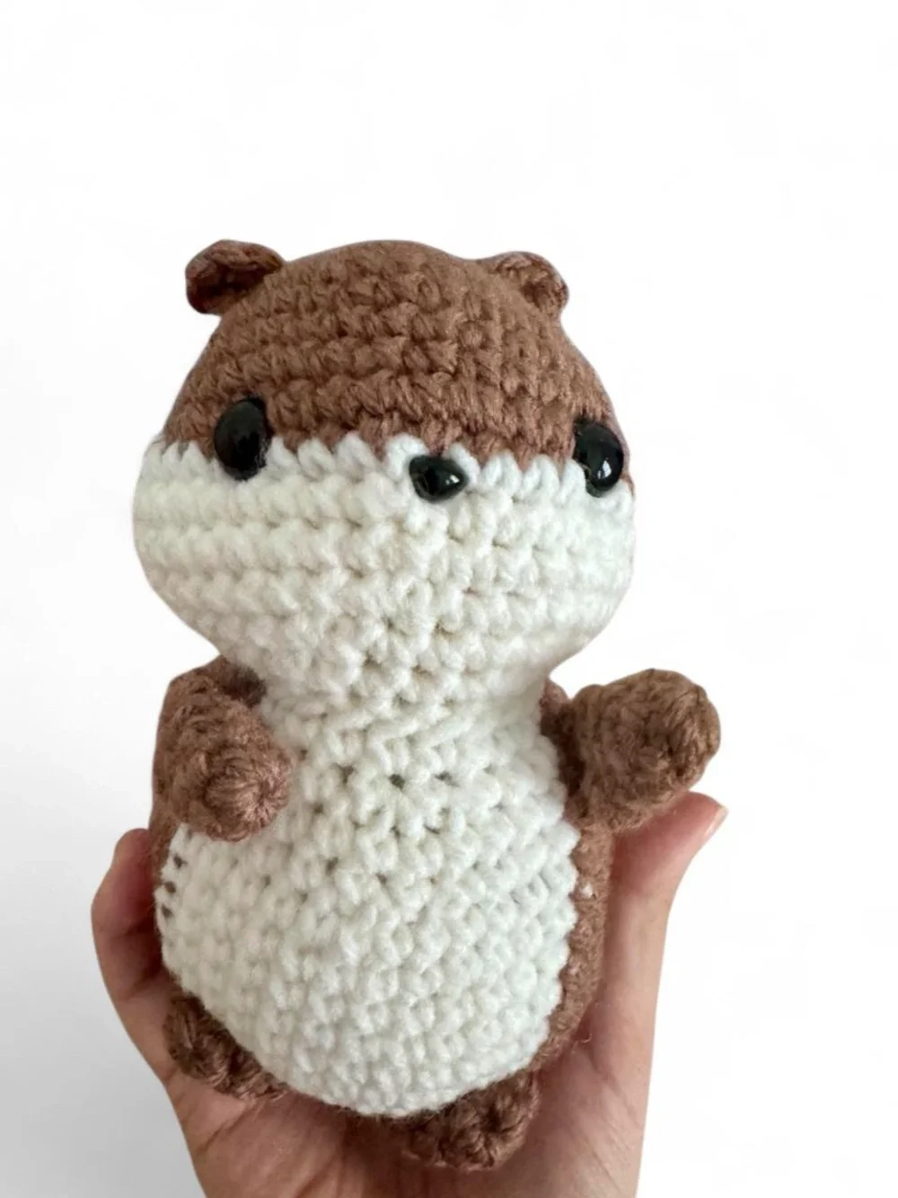 Handmade Plush Crochet Squirrel